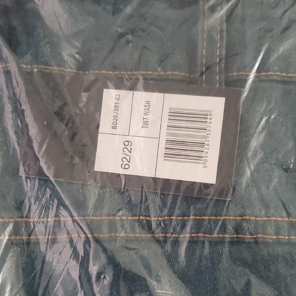 NWT BIGDUDE JEANS 62/29 TINTWASH